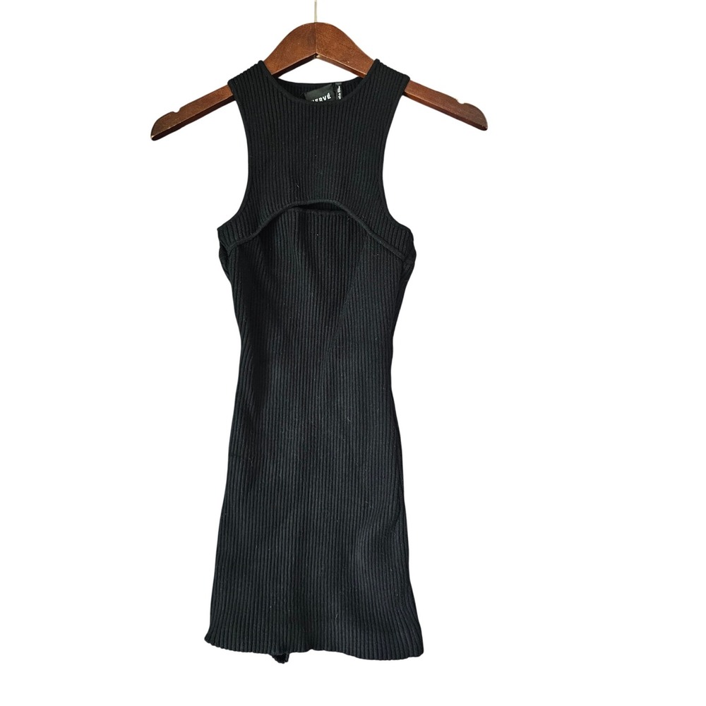 Herve Leger Black Mini Dress